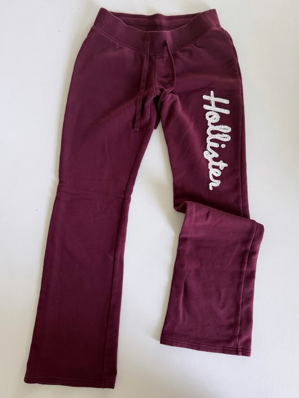 Hollister Burgundy Sweatpants